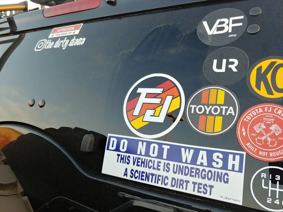 Off-road Decals — Overland Swag